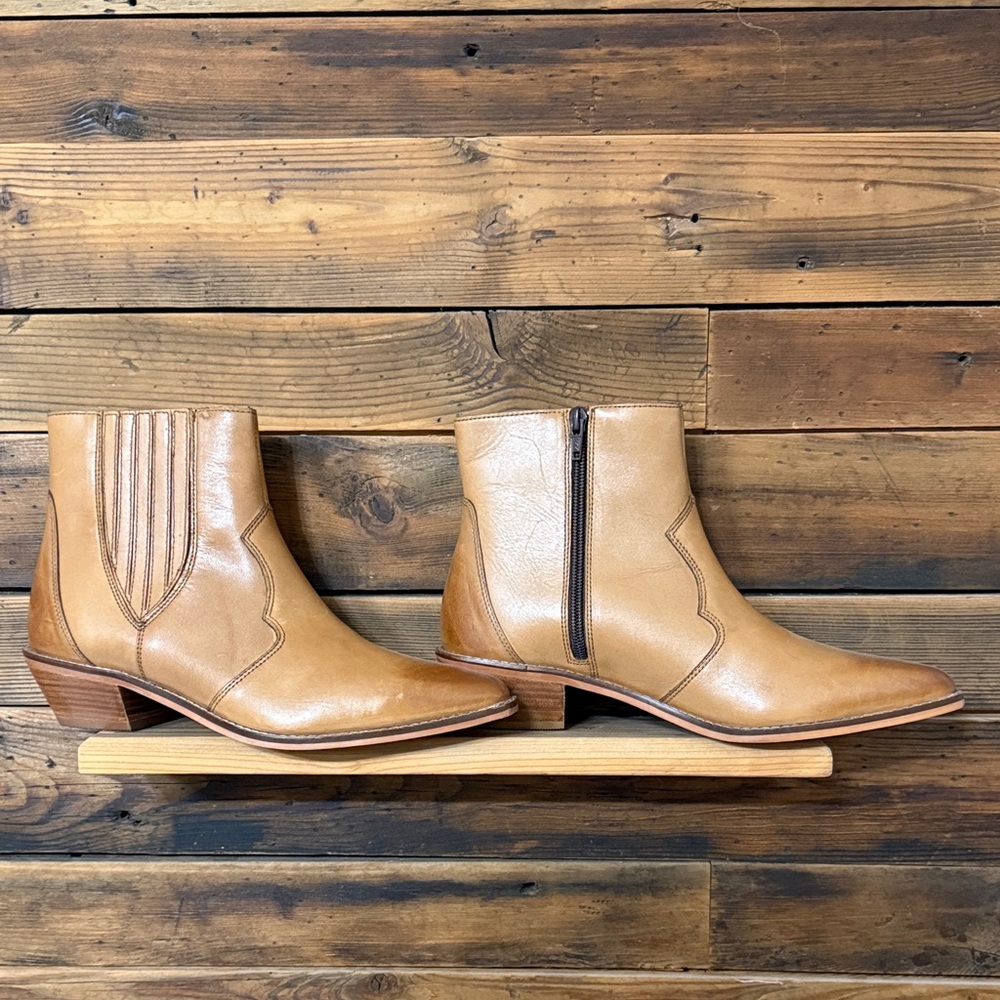 Sbicca Tan Leather Footwear